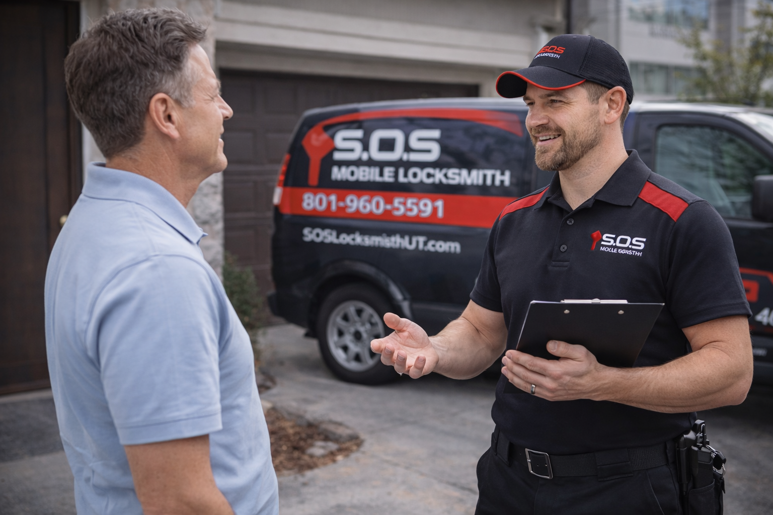 Customer Satisfaction and Key Handover by Locksmith  in Salt Lake City, UT